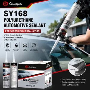 One Component Polyurethane Sealant Automotive Windshield Glue Waterproof Auto Glass PU Adhesive for Car Repair
