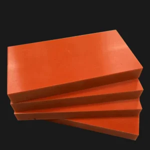 Orange red Black Bakelite Board High Temperature Resistant Epoxy Resin Anti Static Insulating FR4 Fiberglass Customized CNC