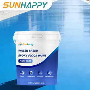 Outdoor Sports Field Industrial Epoxy Resin 20kg High Temperature Resistant Water based Epoxy Resin Floor Coating
