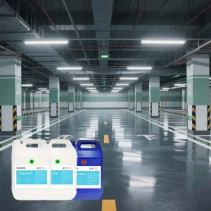 Outside Flooring Paint Coating Adhesive Liquid AB Glue Epoxy Resin for Car Parks