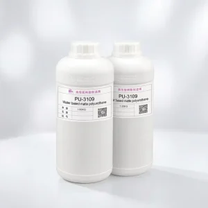 PU 3109 Water Based Matte Polyurethane Resin Silicone Curing Agent for Leather Coating Scratch Resistant High Adhesion