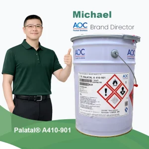 Palatal A410 901 Unsaturated Polyester Resin Isophthalic Acid & Neopentyl Glycol Anti Corrosion Polymer Resin