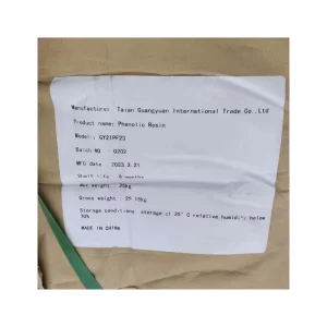 Phenolic Resin Yellow Powder Phenol Formaldehyde Powder Resin