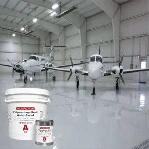 Polyaspartic Coating System Fast Drying Top Coat for Industrial Floor Chemical Resistant Solvent Free Eco Friendly