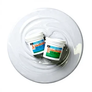 Polyaspartic Resin Floor Coating UV Non Yellowing Non Powdering Wear Resistant Chemical Resistant Acid Alkali Solvent Proof