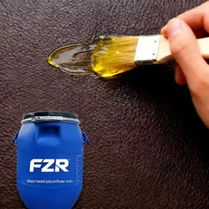 Polycarbonate Aliphatic Waterborne Polyurethane Resin High Transparency Water Resistant Liquid State Blue Design