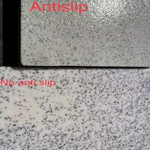 Polyurethane Added Ultra-wear-resistant Aggregates Water-Based Micro Anti-Slip Varnish Improving Chemical Resistance