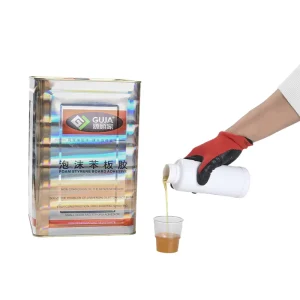 Polyurethane Resin Foam Styrene Board Adhesive Eco Friendly Non Toxic Water Resistant Glue Construction Building