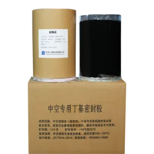 Polyurethane Rubber PES Butyl Hot Melt Adhesive for Leather Hollow Glass Sealing Waterproof High Temp Resistant Sealant