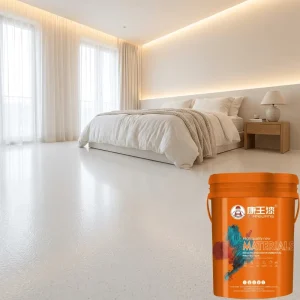 Premium Quality Epoxy Resin Colored Sand Self Leveling Floor Paint Dustproof Anti bacterial Coating for Clean Room Hospital