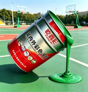 Pressure Resistant Outdoor Acrylic Acid Liquid Floor Paint Logistics Truck Lane Coating Roller Brush Application Garage