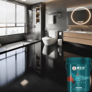 Professional Decorative Epoxy Resin Colored Sand Self Leveling Floor Paint Smooth Finish Coating