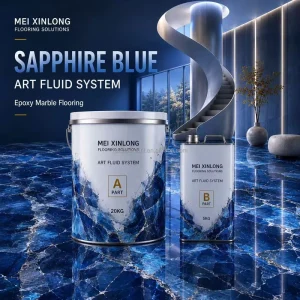 Professional Heat Resistant Epoxy Resin Clean Room Paint Floor Self Leveling Coating Construction Packing Use Woodworking