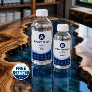 Professional Industrial Clear Epoxy Resin for Hotel Furniture Casting with Water Clear Performance