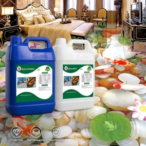 Quality Crystal Clear 3D Floor Epoxy Resin Painting for Epoxy Resin Floor Paint Coating