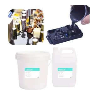 Quick Cure 2 Part Epoxy Potting Glue for Electronics Fast Curing Silicone Rubber for Transformers PCB Encapsulation
