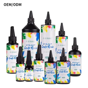 R S Manufacture OEM UV Resin DIY Acrylic Clear Curable Curing Liquid 10g Hard UV Resin for Handmade Craft UV Glue