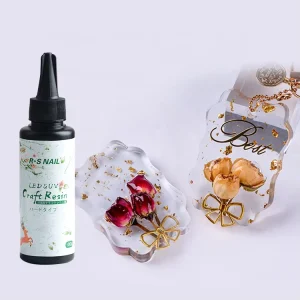 R S Nail Liquid Colour UV Acrylic Crystal Transparent Resin Fast Clear UV Resin Soft Cure Diy Resin Glue Jewelry