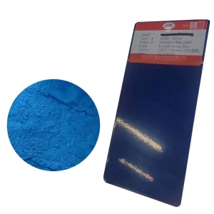 RAL5002 High Glossy Blue Electrostatic Thermosetting Powder Coatings for Aluminium Ladder Workpieces Pipes Epoxy