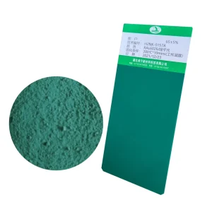 RAL6026 Semi Gloss Green Powder Coating Paints Smooth Interior Outdoor Polyester Epoxy for Furniture Spray Application