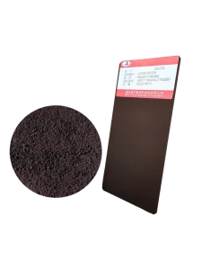 RAL8017 Matte Brown Outdoor Polyester Anti Corrosion Super Weather Resistance Aluminum Profile Powder Coating Paint Producer