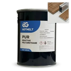 Reactive Polyurethane Hot Melt Adhesive for Woodworking Wood and Stone Plastic Molding with High Bonding Strength
