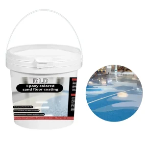 Resin Epoxy Colored Sand Self-Leveling Floor Coating Marble-Like Home Courtyard Wear-Resistant Anti-Slip Weather-Resistant