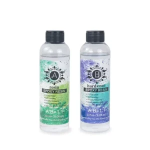 Resin Epoxy Magnet Set Crystal Clear Coaster Kit for Incrustation Pour Resin Glue for Construction Packing Adhesive