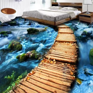 Resin Liquid Epoxy 3D Epoxy Floor Coating for Construction Woodworking Transportation Use