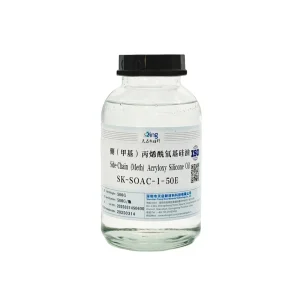 SK-SOAC-1-50E Reactive Silicone Modifier for Optical Fiber Coatings UV Curable Optical Materials and High Performance Resins