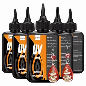 Sample Crystal Clear UV Epoxy Resin Glue 10g 1KG Japanese Transparent Ultraviolet Curing Resin for Diy Jewelry