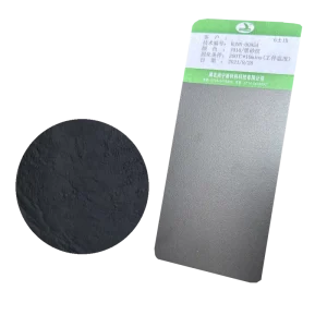 Sand Texture Powder Coating Paint Black RAL Pantone Color for Metal Arts Statue Sculptures Industrial Use