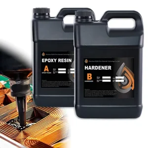 Self Leveling 5 1 Eco friendly Epoxy Potting Compound Thermally Conductive No Foam Formation Resin for Woodworking Construction