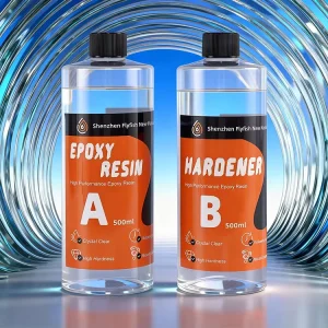 Self Leveling Precision Eco friendly Epoxy Resin for Crafts & Woodworking 1 1 Ratio with Transparent Yellowing Resistant Finish