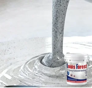 Self-leveling Epoxy Color Sand Floor Paint Wear-resistant Anti-slip Waterproof Decorative Floor Coating