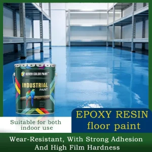Seven Colors Customizable Epoxy Resin Curing Agent Spray Liquid Floor Coating for Interior Exterior Cement Floors Floor