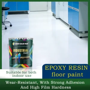 Seven Colors Durable Custom Epoxy Liquid Coating Multi Color Spraying Application for Interior/Exterior Cement Floor