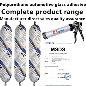 Single Component Polyurethane Glass Adhesive with Fast Curing Suitable for Maintenance and Replacement of Windshield Adhesive