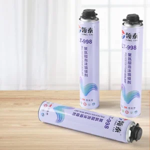 Single Component Silicone Heat Insulation Polyurethane Foam Sealant for Building Construction Easy Installation