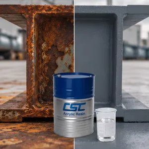Solvent Based Liquid Hydroxy Acrylic Polyol Resin Polymer with 50% Purity Excellent Gloss and Scratch Resistance