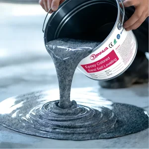 Solvent-free Eco-friendly Marble-effect Anti-slip Wear-resistant Cement Floor Paint Epoxy Colored Sand Floor Coating