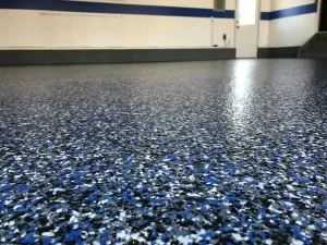 Strong Epoxy Resin Colorful Epoxy Resin Flakes Flooring for 2-5 mm Commercial Epoxy Floor Coating