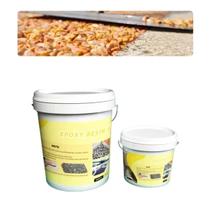 Super Strong Polyurethane Epoxy Resin Adhesive Bonded with Gravel Marble for Garden Floor or Driveway