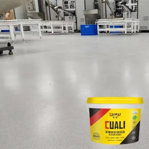 Super Strong Sand Self Leveling High Hardness Self Leveling Pressure Resistant Diverse Colors Waterproof Epoxy Resin Floor
