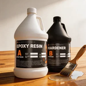 Superior Food Grade Safe Epoxy Resin for Table Top Construction Coating Non-Toxic VOC Free Eco-Friendly Double Components