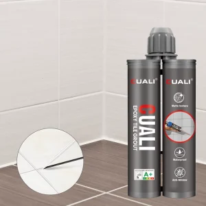 Supplier Two Tube Epoxy Grout OEM ODM Waterproof Anti Mold Non Shrink for Indoor Outdoor Projects