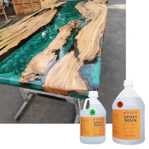 Suppliers Transparent Crystal Clear Casting and Coating Epoxy Resin For Table Furniture Decoration