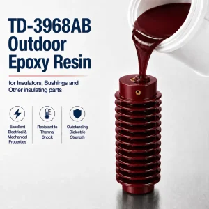 TD-9010AB Outdoor Casting Epoxy Resin System for Electrical Insulators Bushings Precision Molded Insulating Components