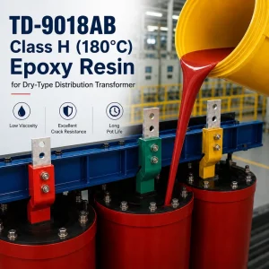 TD 9018AB H Class Pre Filled Epoxy Resin Thermal Shock Resistant Reliable Electrical for Dry Transformers Instrument CTs