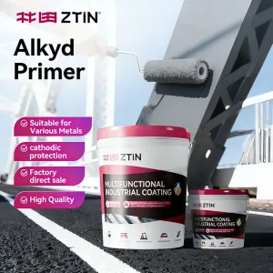 The Economical and Practical Medium Gray Alkyd Primer Used in the Metal Anti Rust System